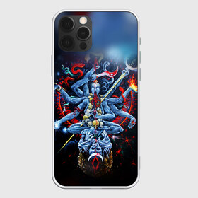 Чехол для iPhone 12 Pro Max с принтом Cult of Fire в Курске, Силикон |  | black metal | демон | череп