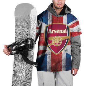 Накидка на куртку 3D с принтом Арсенал ФК в Курске, 100% полиэстер |  | Тематика изображения на принте: arsenal | fc | арсенал | пушкари | футбольный клуб