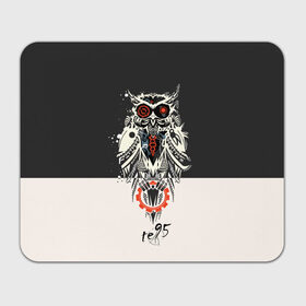Коврик прямоугольный с принтом Owl в Курске, натуральный каучук | размер 230 х 185 мм; запечатка лицевой стороны | three days grace