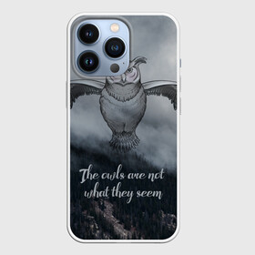 Чехол для iPhone 13 Pro с принтом Twin Peaks в Курске,  |  | twin peaks | дэвид линч | лес | лора палмер | сова | твин пикс | туман