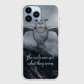 Чехол для iPhone 13 Pro Max с принтом Twin Peaks в Курске,  |  | twin peaks | дэвид линч | лес | лора палмер | сова | твин пикс | туман
