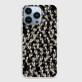 Чехол для iPhone 13 Pro с принтом Дурацкие пингвины в Курске,  |  | антарктида | антарктика | пингвин | полюс | полярник | птенец | птицы | толпа