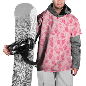 Накидка на куртку 3D с принтом Человеческие сердца в Курске, 100% полиэстер |  | Тематика изображения на принте: love | валентин | валентинка | любовь | паттерн | розовый | сердечки | сердце