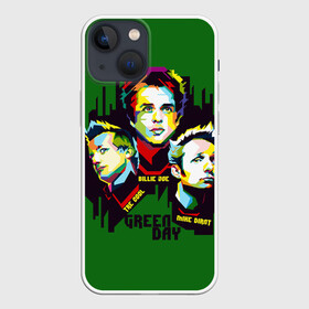 Чехол для iPhone 13 mini с принтом Green Day в Курске,  |  | american idiot | green day | грин дей | грин дэй