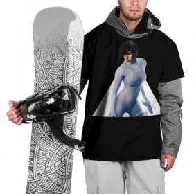 Накидка на куртку 3D с принтом Ghost In The Shell 14 в Курске, 100% полиэстер |  | Тематика изображения на принте: 