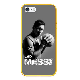 Чехол для iPhone 5/5S матовый с принтом Leo Messi в Курске, Силикон | Область печати: задняя сторона чехла, без боковых панелей | barcelona | spanish | аргентина | барселона | испания | лео | месси | мяч | футбол | футболист