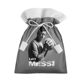 Подарочный 3D мешок с принтом Leo Messi в Курске, 100% полиэстер | Размер: 29*39 см | barcelona | spanish | аргентина | барселона | испания | лео | месси | мяч | футбол | футболист