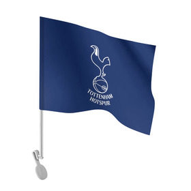 Флаг для автомобиля с принтом Tottenham hotspur в Курске, 100% полиэстер | Размер: 30*21 см | football | англия | болельщик | игрок | лондон | премьер лига | тоттенхэм хотспур | фанат | футбол | футболист | шпоры
