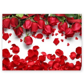 Поздравительная открытка с принтом Сильные чуства в Курске, 100% бумага | плотность бумаги 280 г/м2, матовая, на обратной стороне линовка и место для марки
 | Тематика изображения на принте: желтый | красный | любовь | новинки | подарок | розы | сердце | текстура | тюльпаны | цветы