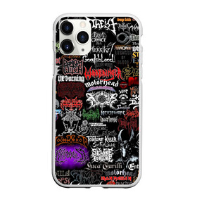 Чехол для iPhone 11 Pro матовый с принтом Hard Rock в Курске, Силикон |  | Тематика изображения на принте: music | rock | rock and roll | музыка | рок