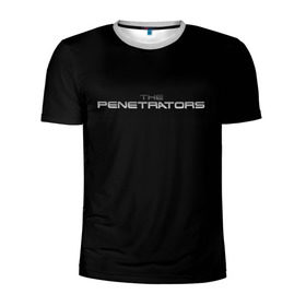 Мужская футболка 3D спортивная с принтом The penetrators в Курске, 100% полиэстер с улучшенными характеристиками | приталенный силуэт, круглая горловина, широкие плечи, сужается к линии бедра | Тематика изображения на принте: penetrators | the penetrators | пенетраторы