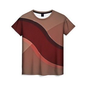 Женская футболка 3D с принтом HI-TECH в Курске, 100% полиэфир ( синтетическое хлопкоподобное полотно) | прямой крой, круглый вырез горловины, длина до линии бедер | 