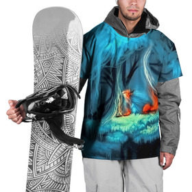 Накидка на куртку 3D с принтом Лиса в Курске, 100% полиэстер |  | Тематика изображения на принте: бабочки | лес | лесной дух | лиса | прикольные | природа | фэнтези