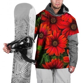 Накидка на куртку 3D с принтом Spring Flowers в Курске, 100% полиэстер |  | 3d | flower | весна | другие | красивые цветы | красные | лето | поле | полевой цветок | прикольные | природа | текстуры | цветочки | цветы