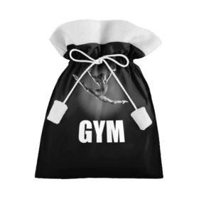 Подарочный 3D мешок с принтом Gym в Курске, 100% полиэстер | Размер: 29*39 см | girl | jump | sport | sportswoman | гимнастика | девушка | прыжок | спорт | спортсменка | фитнес