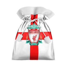Подарочный 3D мешок с принтом Ливерпуль ФК в Курске, 100% полиэстер | Размер: 29*39 см | Тематика изображения на принте: 3d | apl | est | fc | footbal club | liverpool | new | англия | апл | британия | игра | ливерпуль | лондон | новая | популярная | прикольная | футбол | футбольный клуб