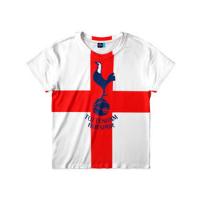 Детская футболка 3D с принтом Tottenham в Курске, 100% гипоаллергенный полиэфир | прямой крой, круглый вырез горловины, длина до линии бедер, чуть спущенное плечо, ткань немного тянется | Тематика изображения на принте: 3d | english | fc | football | new | tottenham | tottenham hotspur | англия | британия | логотип | лондон | новые | популярные | прикольные | тоттенхэм | тоттенхэм хотспур | фк | флаг | футбол | футбольный клуб