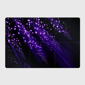 Магнитный плакат 3Х2 с принтом Twinkle в Курске, Полимерный материал с магнитным слоем | 6 деталей размером 9*9 см | Тематика изображения на принте: 3d | абстракция | блеск | линии | лучи | огоньки | полосы | прикольные | пятна | свет | темный | фиолетовый | яркие