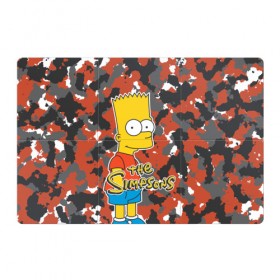 Магнитный плакат 3Х2 с принтом Bart в Курске, Полимерный материал с магнитным слоем | 6 деталей размером 9*9 см | simpsons | барт | мульт | симпсоны