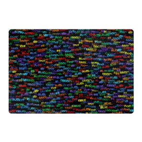 Магнитный плакат 3Х2 с принтом Японские ругательства в Курске, Полимерный материал с магнитным слоем | 6 деталей размером 9*9 см | иероглифы | мат | паттерн | слова | текст | япония