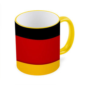 Кружка 3D с принтом Германия в Курске, керамика | ёмкость 330 мл | Тематика изображения на принте: germany | флаг