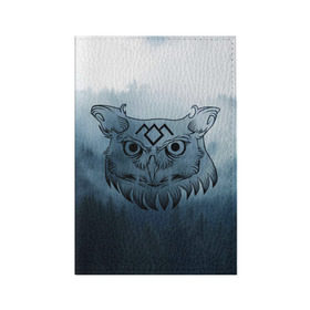 Обложка для паспорта матовая кожа с принтом Twin Peaks Совы в Курске, натуральная матовая кожа | размер 19,3 х 13,7 см; прозрачные пластиковые крепления | twin peaks твин пикс | дэвид линч | лес | лора палмер | сова | туман