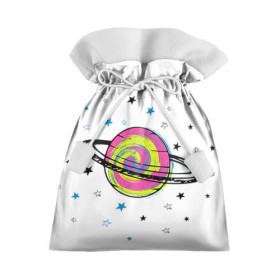 Подарочный 3D мешок с принтом Планета в Курске, 100% полиэстер | Размер: 29*39 см | звезда | звезды | космос | планета | планеты | ракета | ракеты