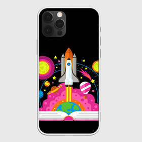 Чехол для iPhone 12 Pro Max с принтом Космос в Курске, Силикон |  | звезды | космос | планета | ракета