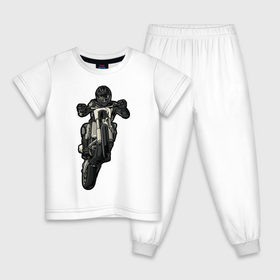 Детская пижама хлопок с принтом Эндуро в Курске, 100% хлопок |  брюки и футболка прямого кроя, без карманов, на брюках мягкая резинка на поясе и по низу штанин
 | Тематика изображения на принте: 