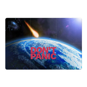 Магнитный плакат 3Х2 с принтом Без паники, метеорит в Курске, Полимерный материал с магнитным слоем | 6 деталей размером 9*9 см | Тематика изображения на принте: do not panic | dont panic | апокалипсис | без паники | взрыв | гибель | земля | классная | комета | конец света | космос | крутая | метеорит | не надо | прикол | прикольная надпись | ужас