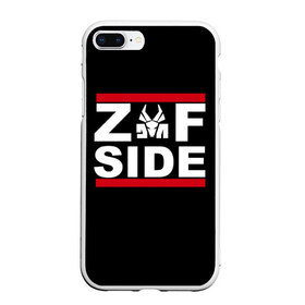 Чехол для iPhone 7Plus/8 Plus матовый с принтом Z Side в Курске, Силикон | Область печати: задняя сторона чехла, без боковых панелей | die antwoord | ninja | yolandi
