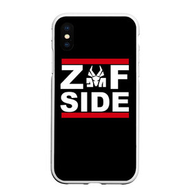 Чехол для iPhone XS Max матовый с принтом Z Side в Курске, Силикон | Область печати: задняя сторона чехла, без боковых панелей | die antwoord | ninja | yolandi