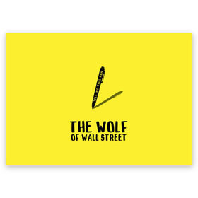 Поздравительная открытка с принтом Волк с Уолл Стрит в Курске, 100% бумага | плотность бумаги 280 г/м2, матовая, на обратной стороне линовка и место для марки
 | the wolf of wall street | волк с уолл стрит | леонардо дикаприо | мартин скорсезе | продай мне эту ручку