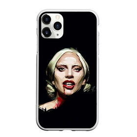 Чехол для iPhone 11 Pro матовый с принтом Леди Гага в Курске, Силикон |  | lady gaga | леди гага