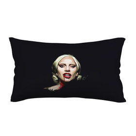 Подушка 3D антистресс с принтом Леди Гага в Курске, наволочка — 100% полиэстер, наполнитель — вспененный полистирол | состоит из подушки и наволочки на молнии | lady gaga | леди гага