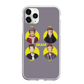 Чехол для iPhone 11 Pro Max матовый с принтом Сериал SKAM в Курске, Силикон |  | Тематика изображения на принте: skam | скам | стыд