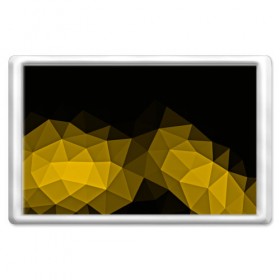 Магнит 45*70 с принтом Abstract yellow в Курске, Пластик | Размер: 78*52 мм; Размер печати: 70*45 | 