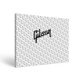 Холст прямоугольный с принтом Gibson в Курске, 100% ПВХ |  | fender | gibson | guitar | ibanez | music | rock | гитара | музыка | рок