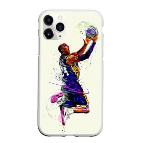 Чехол для iPhone 11 Pro матовый с принтом Kobe Bryant в Курске, Силикон |  | basketball | kobe bryant | lakers | los angeles | nba | арт | баскетбол | другие | картинка | кобе брайант | коби брайант | краски | лейкерс | лос анджелес | нба | прикольные | рисунок | спорт | цветные | яркие