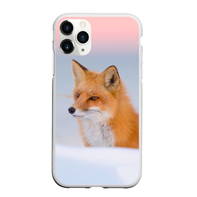 Чехол для iPhone 11 Pro матовый с принтом Morning в Курске, Силикон |  | fox | red | лиса | лисенок | рыжая
