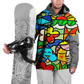 Накидка на куртку 3D с принтом Картинка-мозаика в Курске, 100% полиэстер |  | Тематика изображения на принте: 3d | другие | животные | кот | мозаика | насекомые | прикольные | птицы | собака | солнце | текстуры | узор | цветные | цветы | яркие