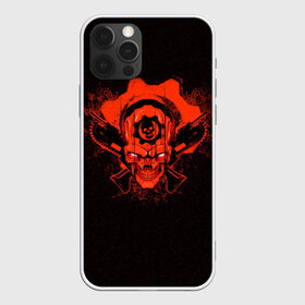 Чехол для iPhone 12 Pro Max с принтом Gears of War в Курске, Силикон |  | gears | skull | war | маркус | феникс | череп