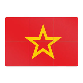 Магнитный плакат 3Х2 с принтом Звезда СССР в Курске, Полимерный материал с магнитным слоем | 6 деталей размером 9*9 см | 9 мая | великая отечественная война | вов | война | герой | день победы | мир | победа | советский | союз | ссср