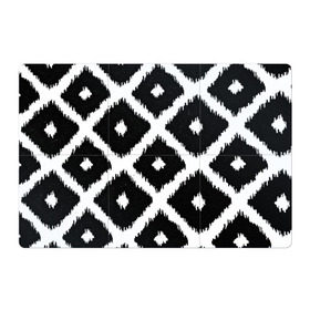 Магнитный плакат 3Х2 с принтом Mesh в Курске, Полимерный материал с магнитным слоем | 6 деталей размером 9*9 см | 3d | геометрия | другие | картинка | квадрат | краски | круг | линии | полосы | прикольные | рисунок | сетка | текстуры | узор | фигуры | черно белый
