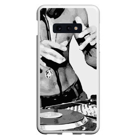 Чехол для Samsung S10E с принтом Брюс Ли Dj в Курске, Силикон | Область печати: задняя сторона чехла, без боковых панелей | брюс ли dj