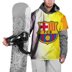 Накидка на куртку 3D с принтом FCB в Курске, 100% полиэстер |  | fc barcelona | fcb | барса | барселона | болельщики | фанаты | футбол | футбольный клуб
