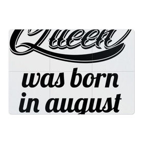 Магнитный плакат 3Х2 с принтом Королева рождена в августе в Курске, Полимерный материал с магнитным слоем | 6 деталей размером 9*9 см | девушке | день рождения | дочери | дочке | жене | королева | любимой | подарок | подруге | праздник | рождение | себе | сестре