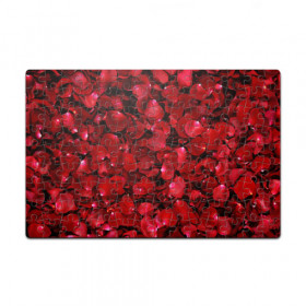 Пазл магнитный 126 элементов с принтом Лепестки красных роз в Курске, полимерный материал с магнитным слоем | 126 деталей, размер изделия —  180*270 мм | красный | лепестки | природа | растения | розы | текстура | цветы