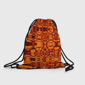 Рюкзак-мешок 3D с принтом Апельсиновая абстракция в Курске, 100% полиэстер | плотность ткани — 200 г/м2, размер — 35 х 45 см; лямки — толстые шнурки, застежка на шнуровке, без карманов и подкладки | 