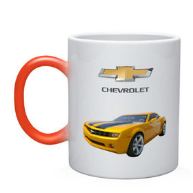 Кружка хамелеон с принтом Chevrolet Camaro в Курске, керамика | меняет цвет при нагревании, емкость 330 мл | Тематика изображения на принте: chevrolet | авто | автомобиль | блатная | иномарка | красивая | крутая | логотип | марка | марка красивая | машина | пацанский таз | прикольная | седан | сша | тачила | тачка | шевроле | эмблема